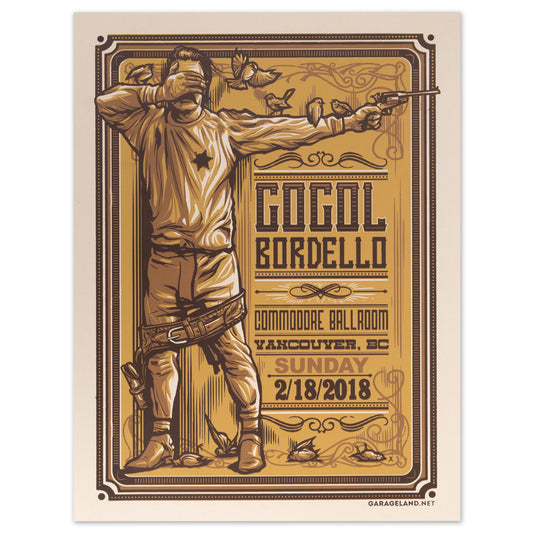 Vancouver, BC Event Poster - 2/18/18