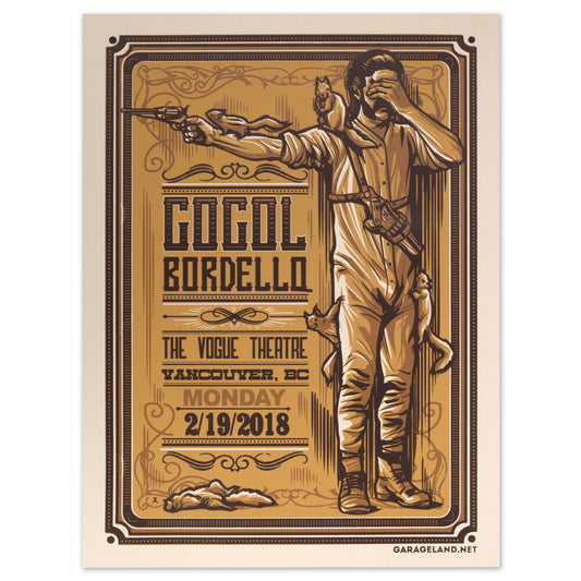 Vancouver, BC Event Poster - 2/19/18