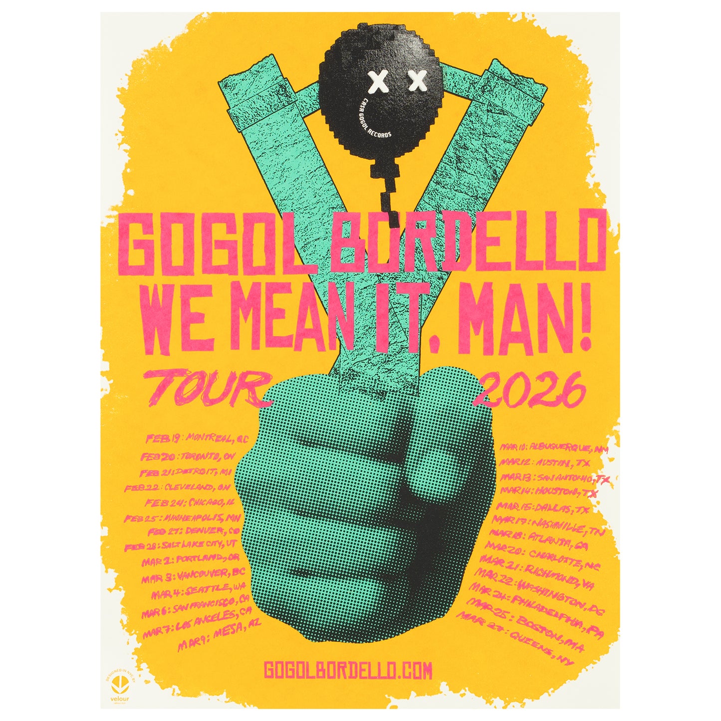 We Mean It, Man! 2026 Tour Poster